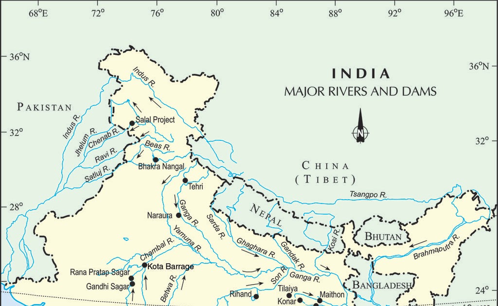 Река ганг на карте впр