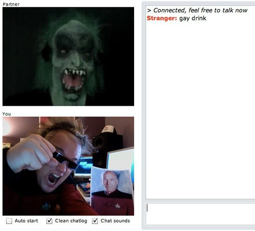 John B Luc Picard on Chatroulette