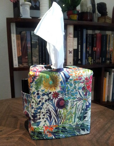 Liberty tissue holder with pocket!