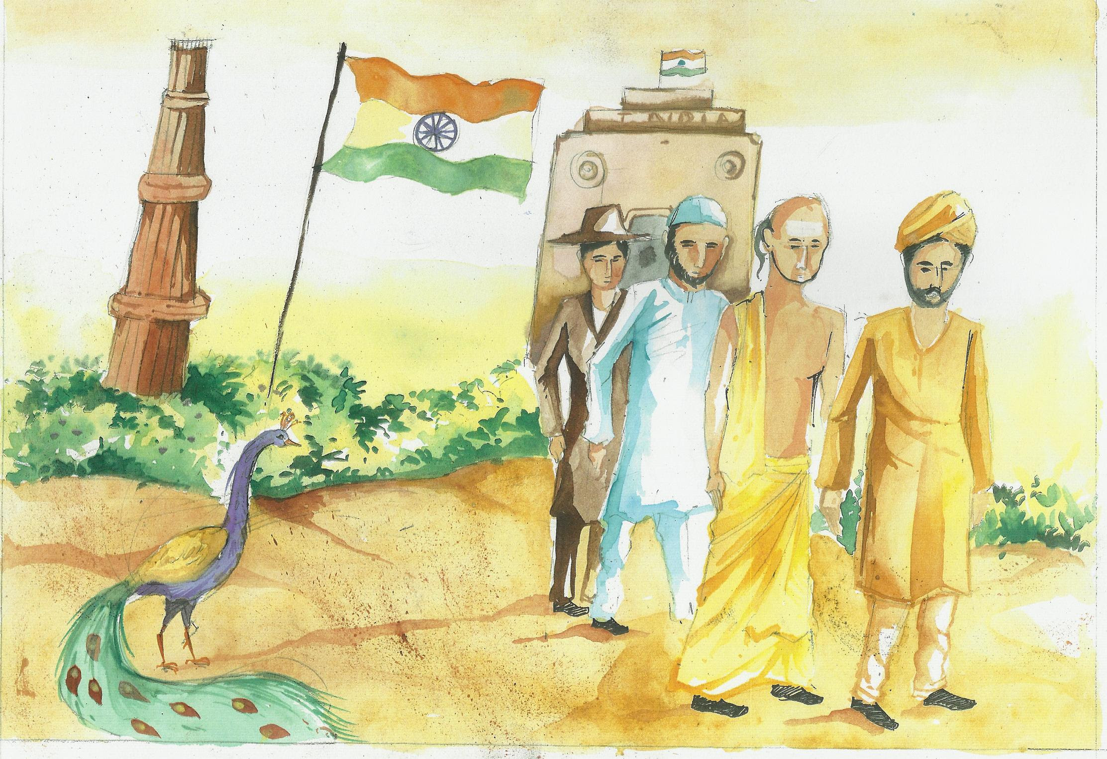 Featured image of post Creative Republic Day Drawing Ideas / This drawing special for independence day and republic day.