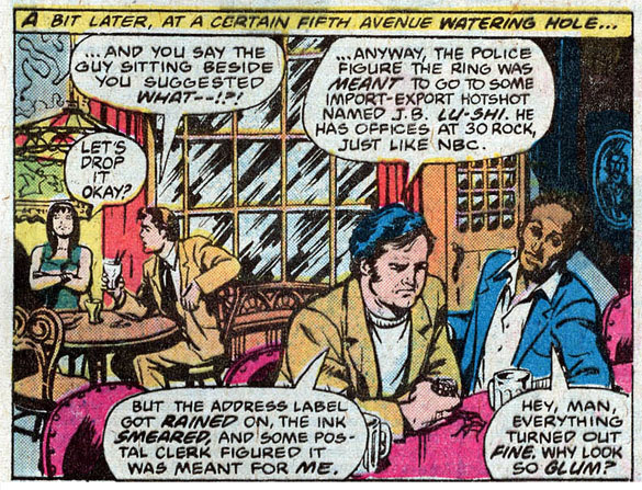 'Was it about Gwen Stacy? Because I don't think I bring her up enough around you.' MTU #74