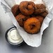 Sil's cinnamon sugar donuts with vanilla frosting dipping sauce. #WIStateFair