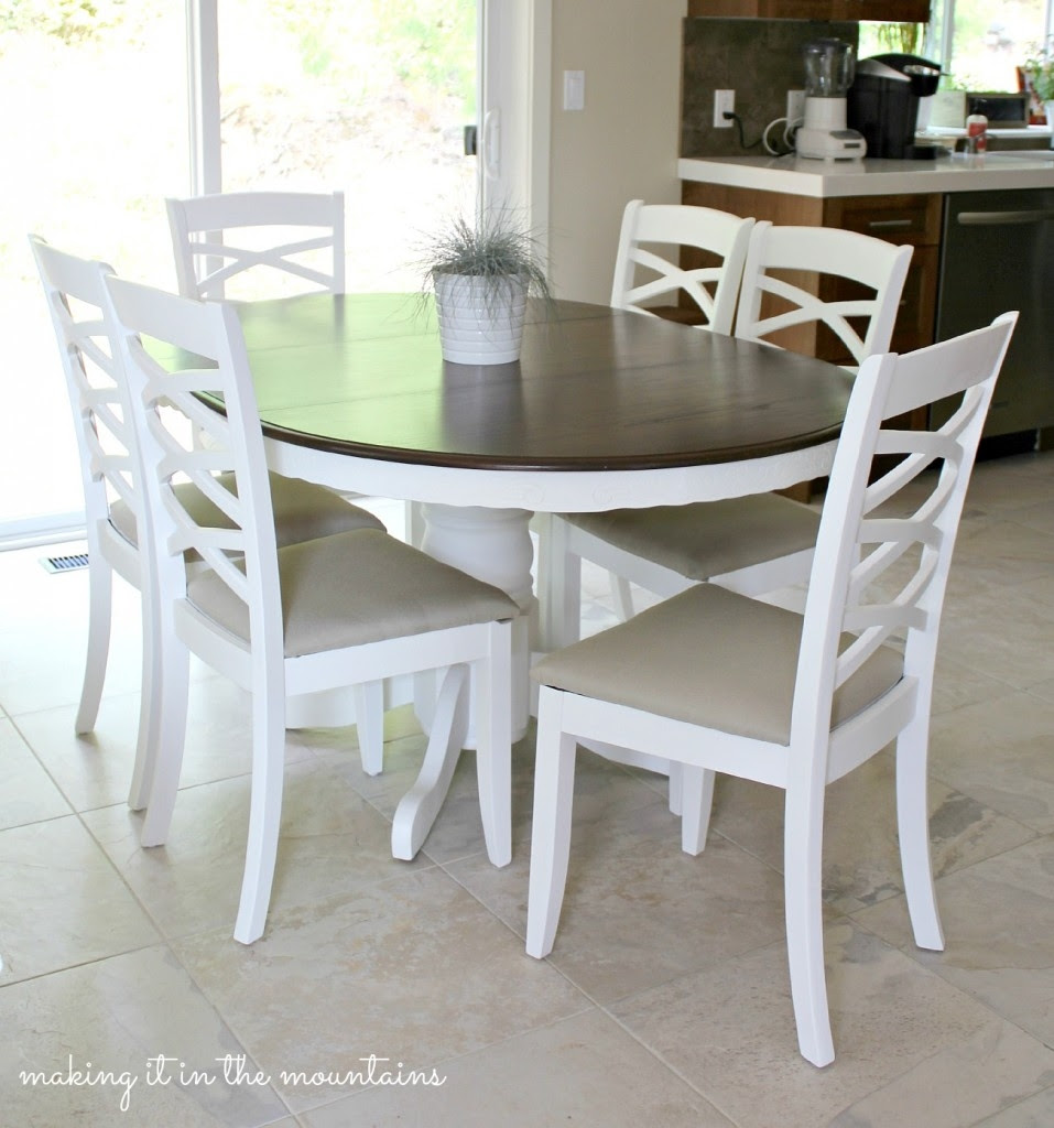Dining Chair Makeover making it in the mountains Dining Chair Makeover making it in the mountains