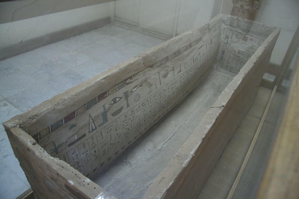 Coffin of Middle Kingdom in Beni Suef Museum. Photo Mª            Rosa Valdesogo. Ancient Egypt