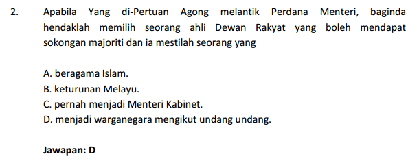 Contoh Soalan Kemahiran Logik - Surat 20