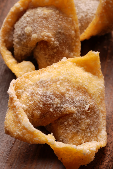 sweet azuki bean paste wontons © by Haalo