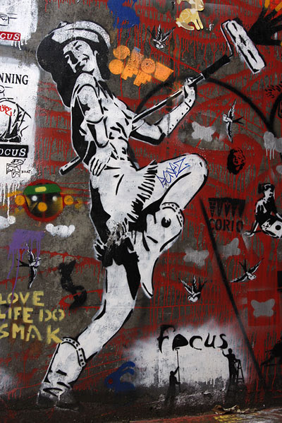 Graffiti in London
