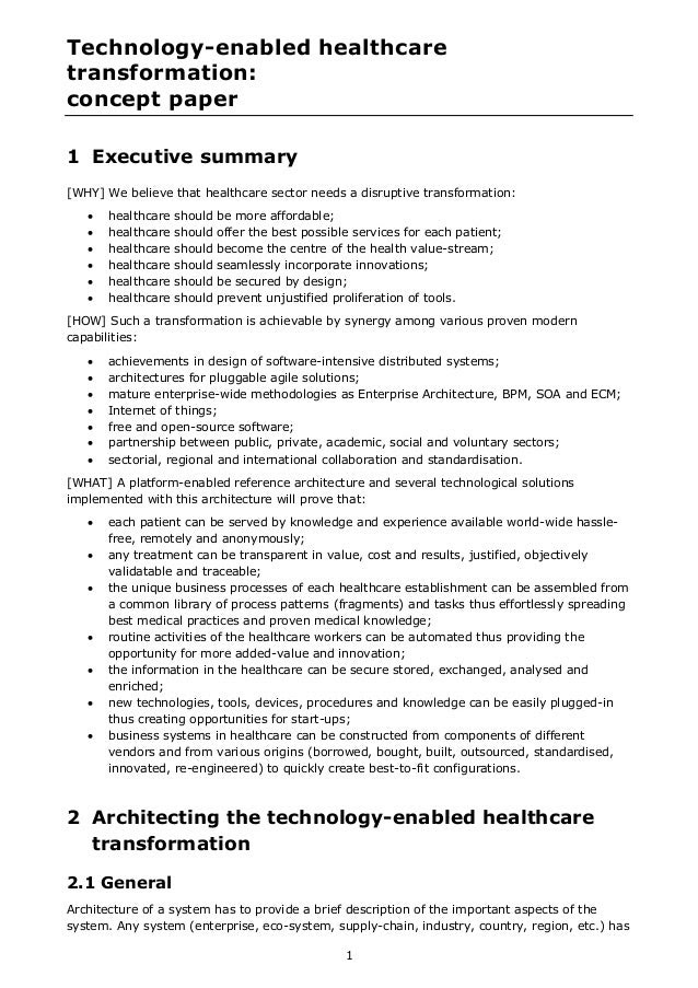 Sample concept paper pdf the concept will therefore be intended to identify the salient 
