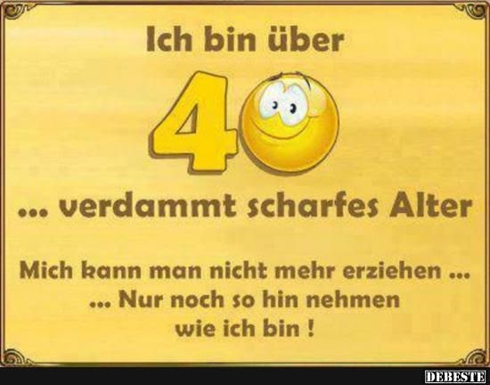 Spruch 40 Geburtstag Frau Lustig DE Spruch