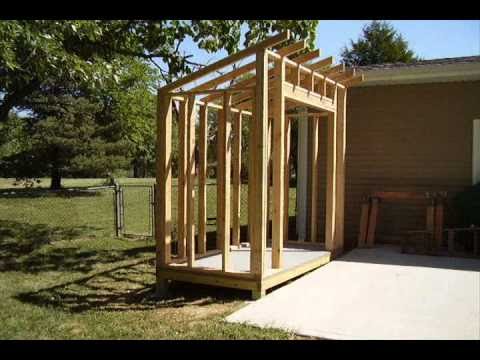 Build How to build a 8x4 shed ~ Goehs