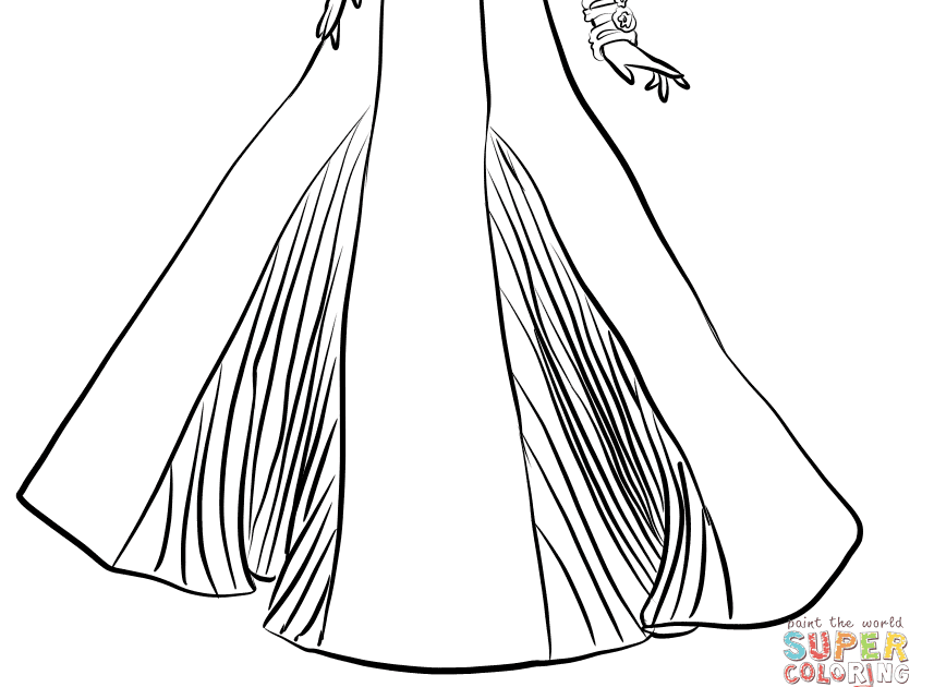 Descendants 3 Coloring Pages Audrey Queen Of Mean - canvas-lolz