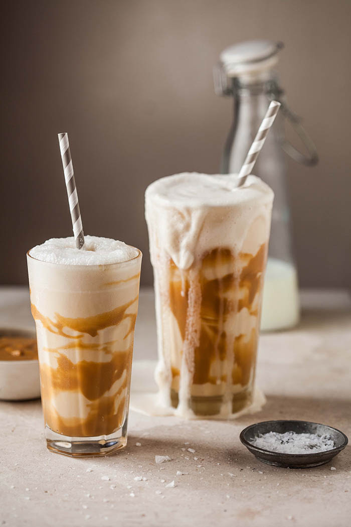 Easy salted caramel milkshake recipe Drizzle and Dip Easy salted caramel milkshake recipe Drizzle and Dip