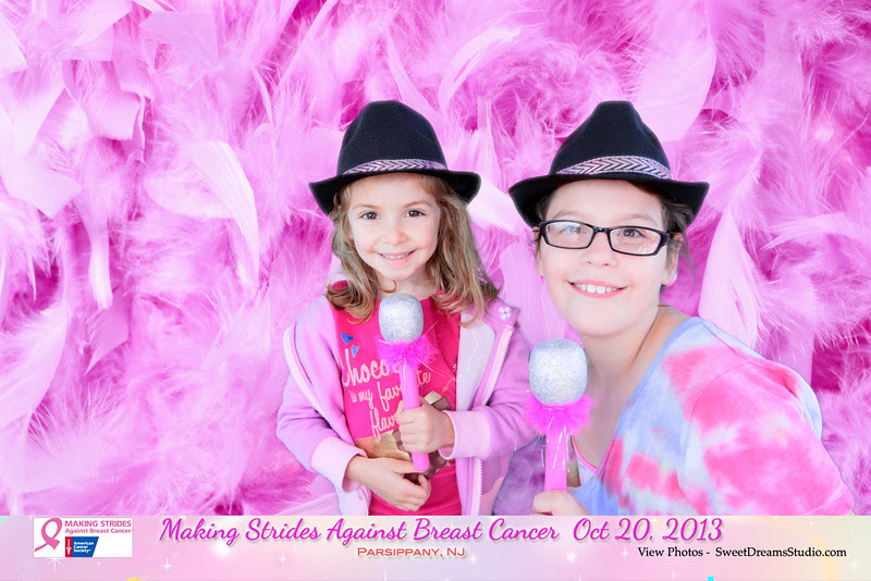 making strides against breast cancer photo booth