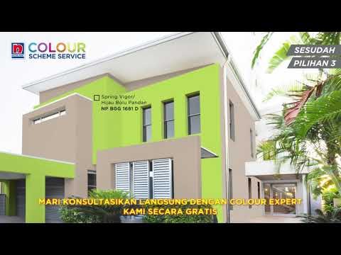 Ketahui Kombinasi warna cat Hijau Bolu Pandan untuk Rumah 