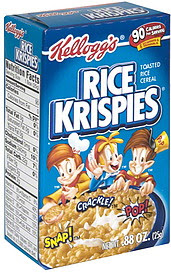 black spots on rice krispies cereal