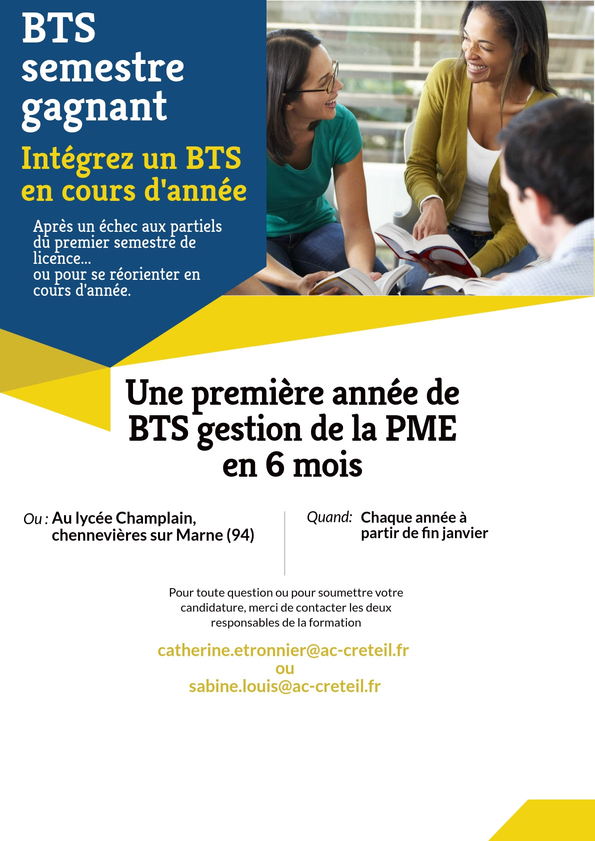 Que Faire Apres Un Bts Gestion De La Pme