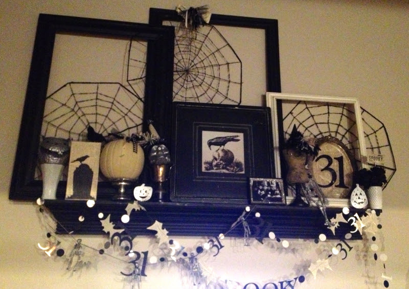 Halloween mantle 12 Halloween mantle 12