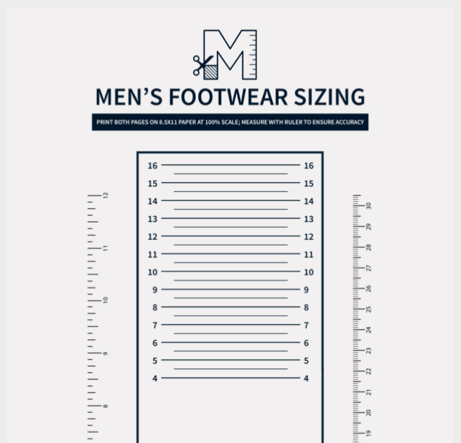 Shoes Size Chart Men - Shimano Cycling Shoes Size Chart For Both Men ...
