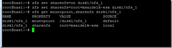NFS shares NFS shares
