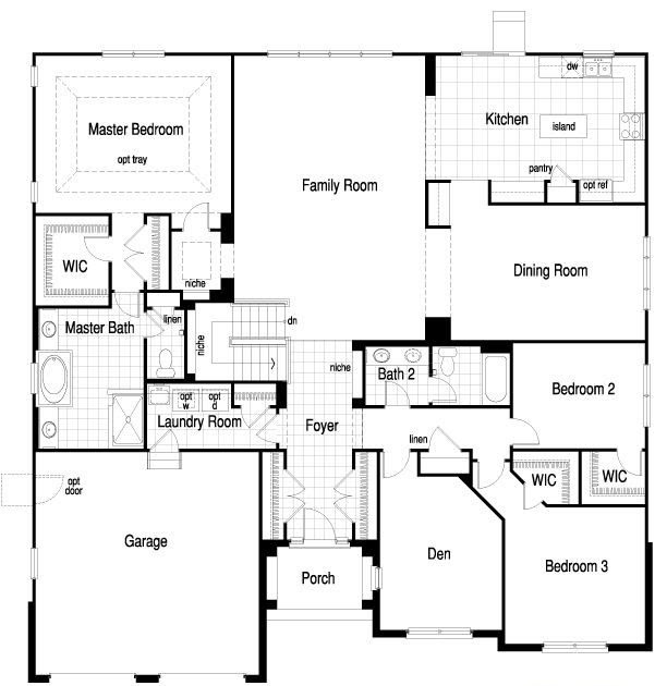 39 3500 Sq Ft One Story House Plans Cool 