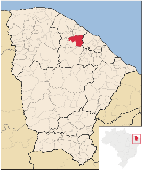 Localização de Pentecoste
