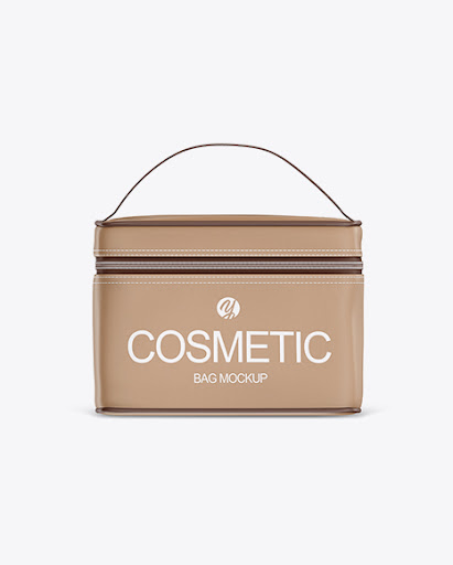 Download Free Cosmetic Bag Mockup - Front View (PSD)