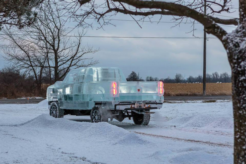 the fully-functioning, canadian tire ice truck