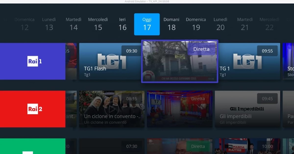 Raiplay Rai 1 / RaiPlay GuidaTV / Replay di Rai 1 del 21062018