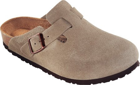 birkenstock clog taupe