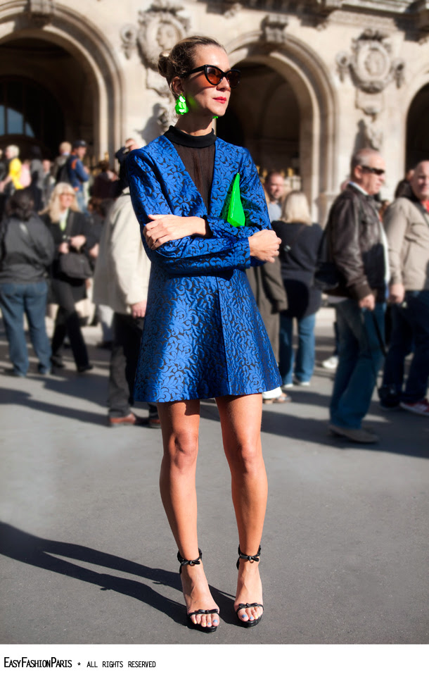 Easy Fashion: Blue is the new Blue - FW - Paris