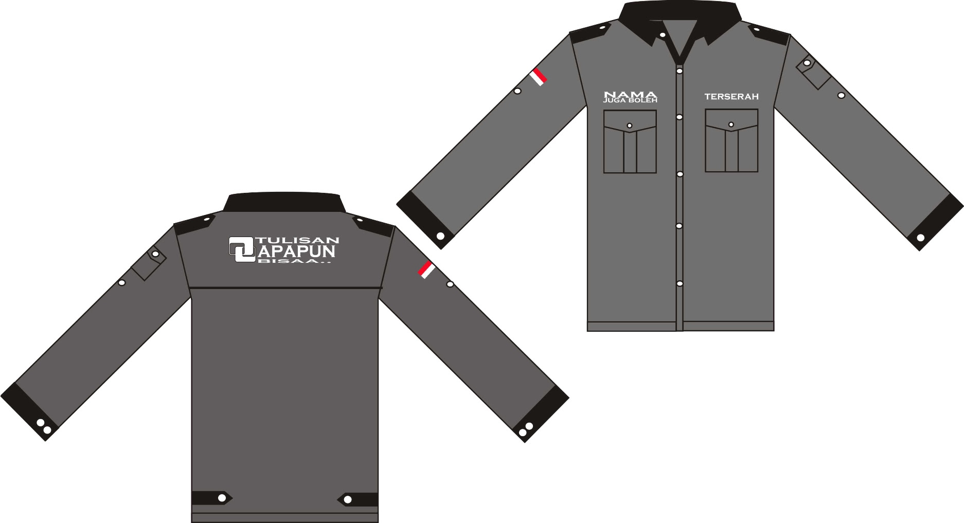 Download Desain Baju Pdh | Klopdesain