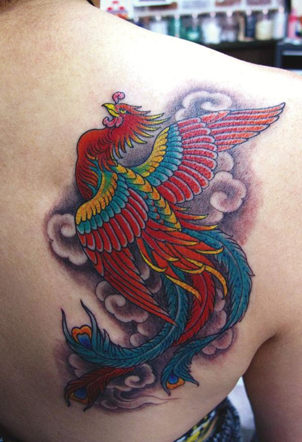 Gambar Tato Burung Phoenix Di Lengan Aires Gambar