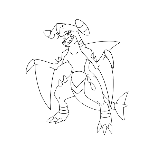 Pokemon Dragon Manga For Kids Printable Free Coloring Pages
