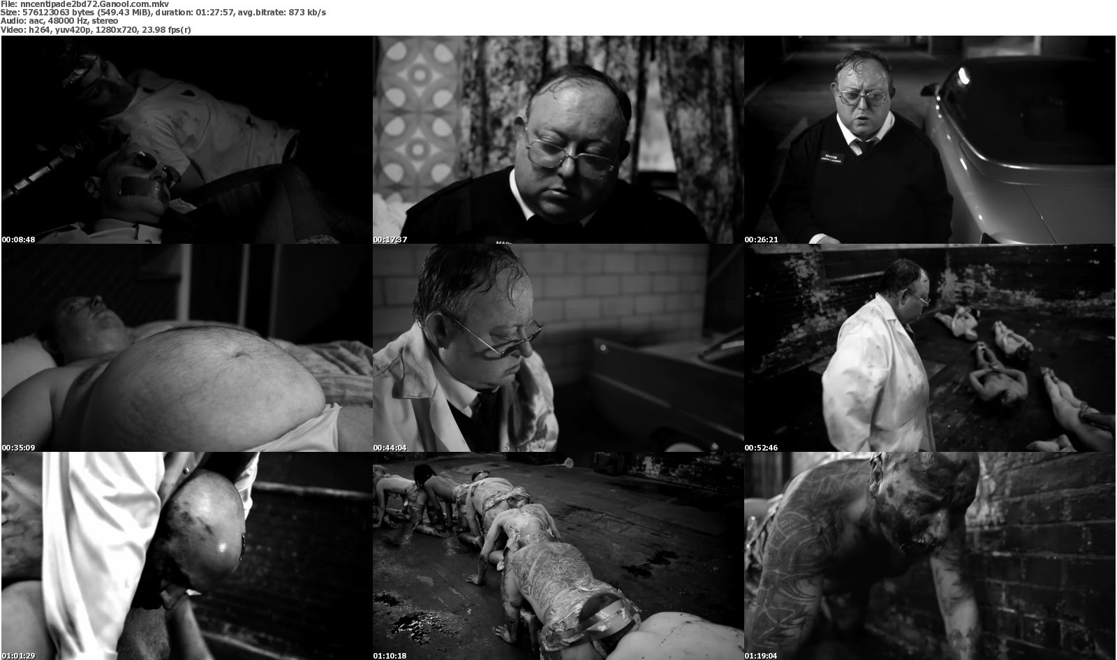 The Human Centipede 2: Full Sequence (2011) LiMiTED BRRip 550MB ...