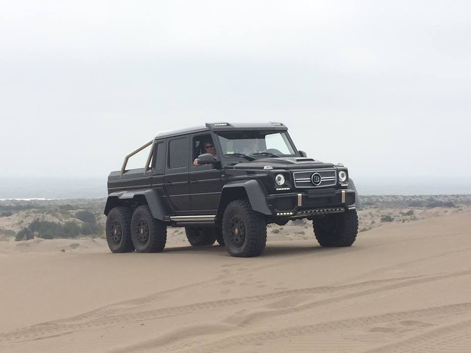 Gallery: Brabus G63 6\u00d76 vs Chilean Sand Dunes Gallery: Brabus G63 6\u00d76 vs Chilean Sand Dunes