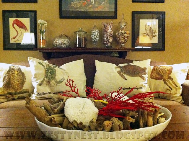Zesty Nest: Painter #39 s Drop Cloth Pillows