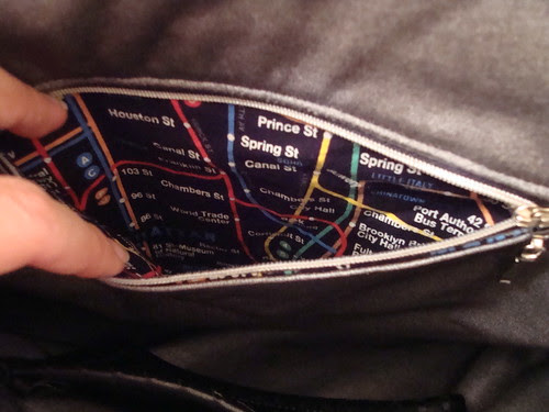 the zipper pocket