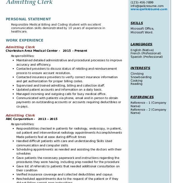 2021 Mock Statement Resume : Documentation specialist resume sample ...