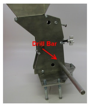 how to drill out a lock on a front door