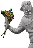 Banksy’s “Flower Bomber” Statue from Medicom Toy!