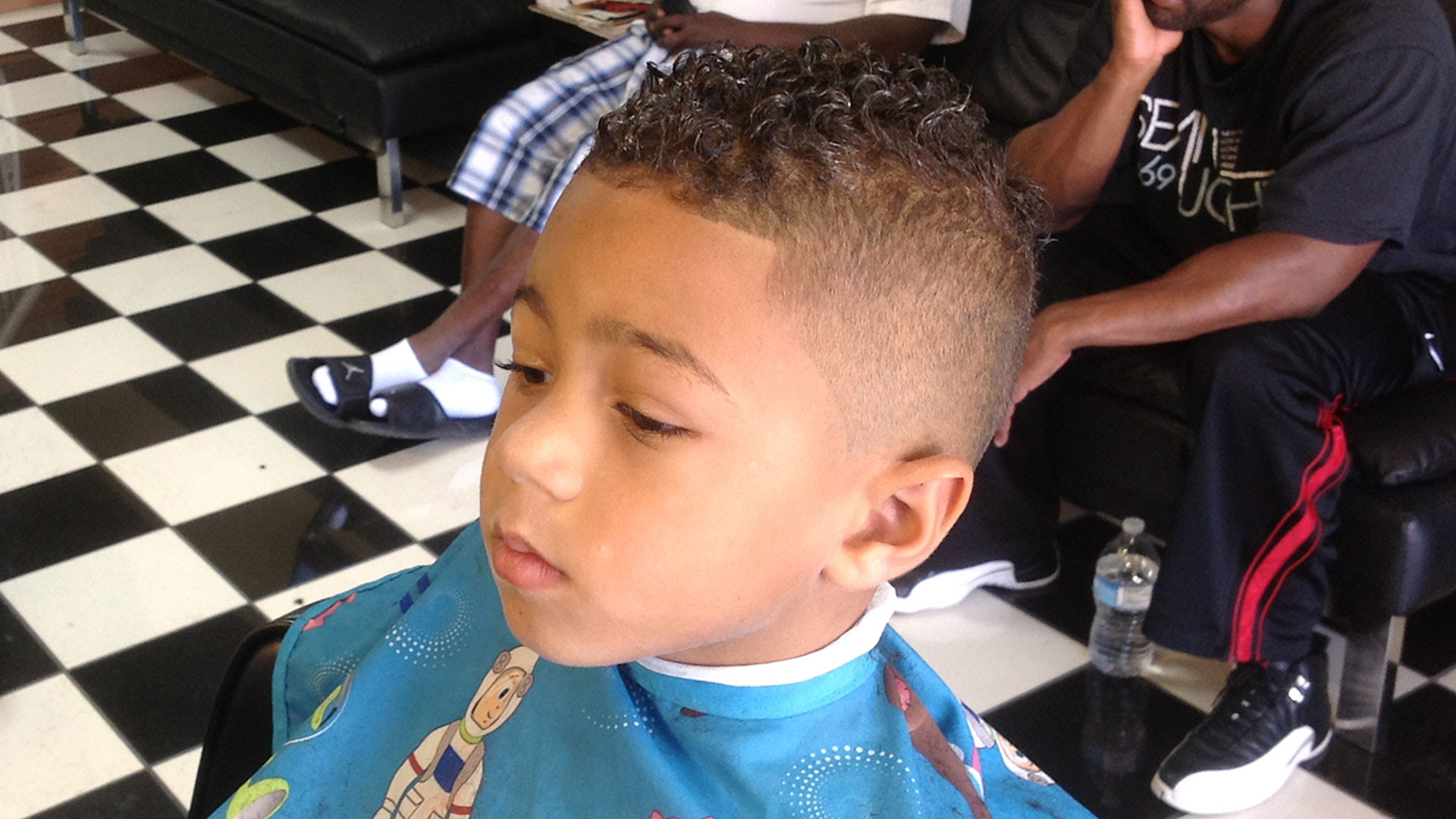 Faux Hawk Black Boys Haircuts Mohawk