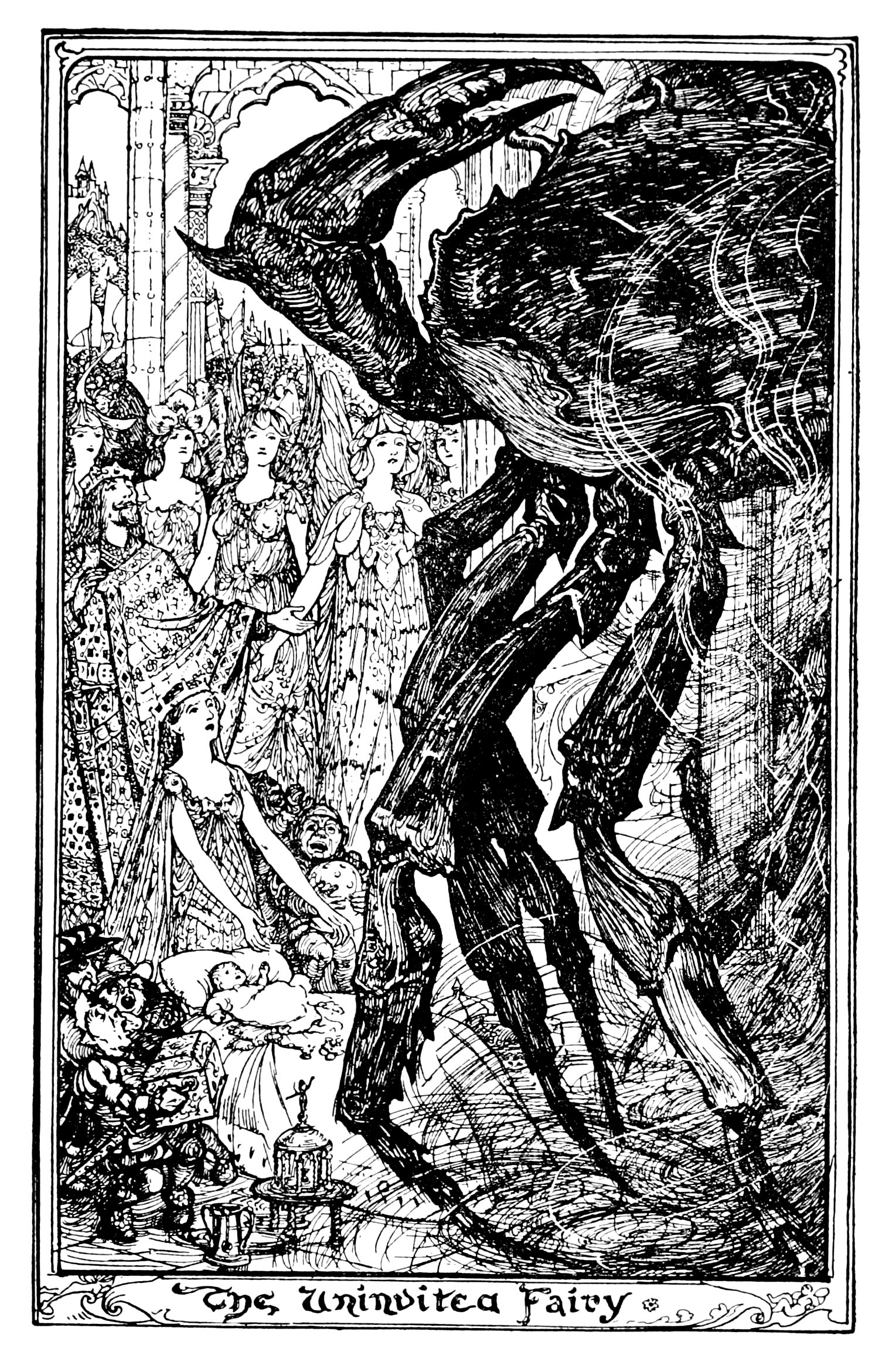 Henry Justice Ford - The orange fairy book edited by Andrew Lang , 1906 (illustration 7)