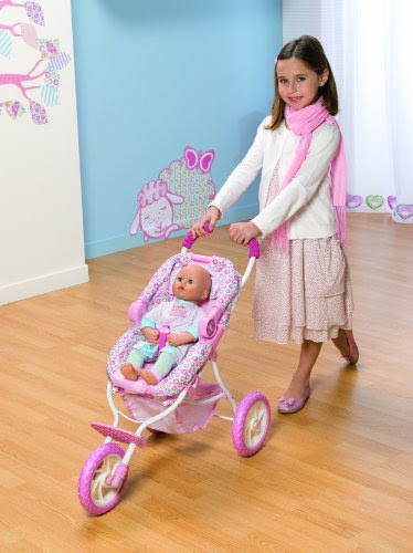 baby annabell 2 in 1 pram