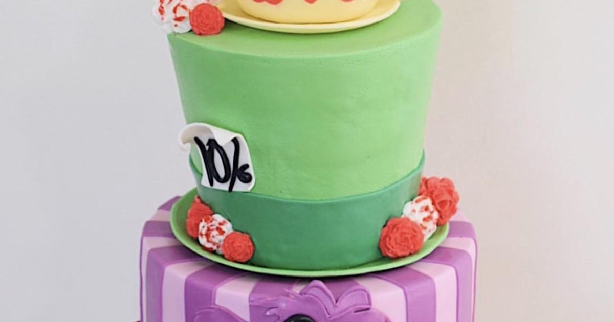 Funny Tinny 360 Entertainment homemade Alice in wonderland cake picture
