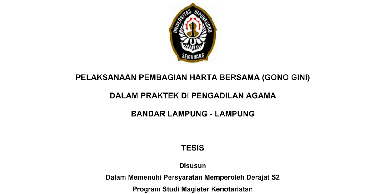 Contoh Surat Gugatan Harta Gono Gini Di Pengadilan Agama