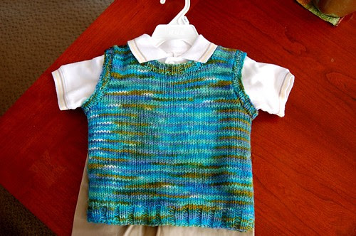 Simon's birthday vest