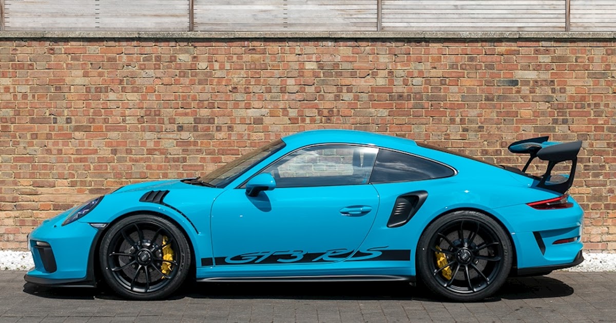 Porsche 911 Gt3 Rs Blue Car Pictures, Car Wallpapers