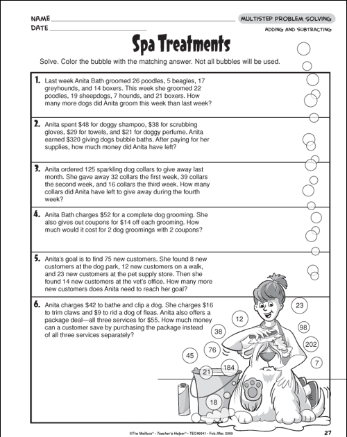problem solution articles for 5th grade
