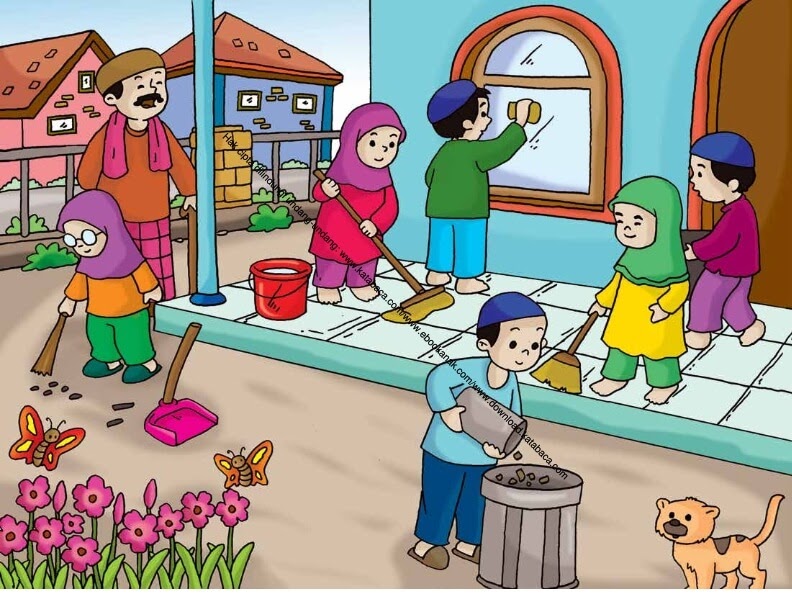 43+ Trend Gambar Montase Kerja Bakti