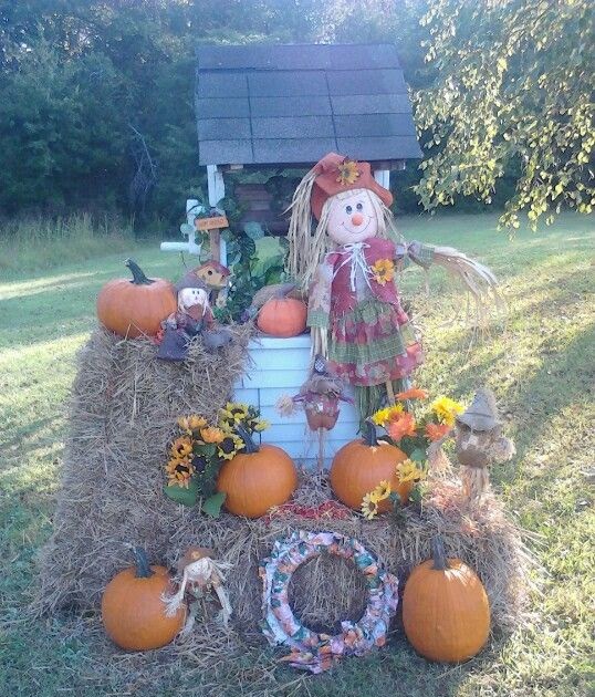 Front Yard Fall Decor